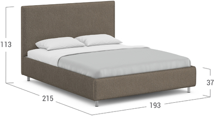 Кровать двуспальная MOON 1156